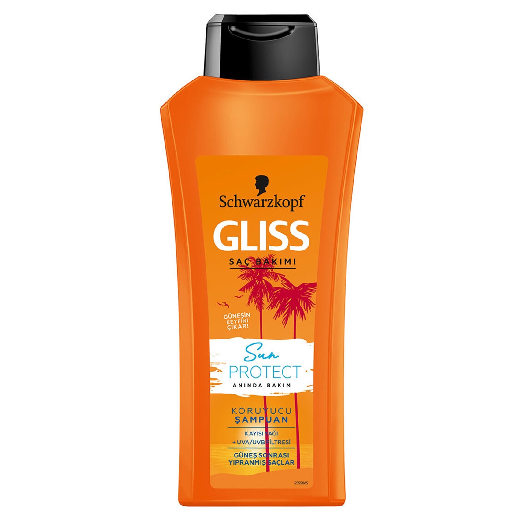 شامپو مو گلیس مدل sun protect حجم 525 ملی لیتر