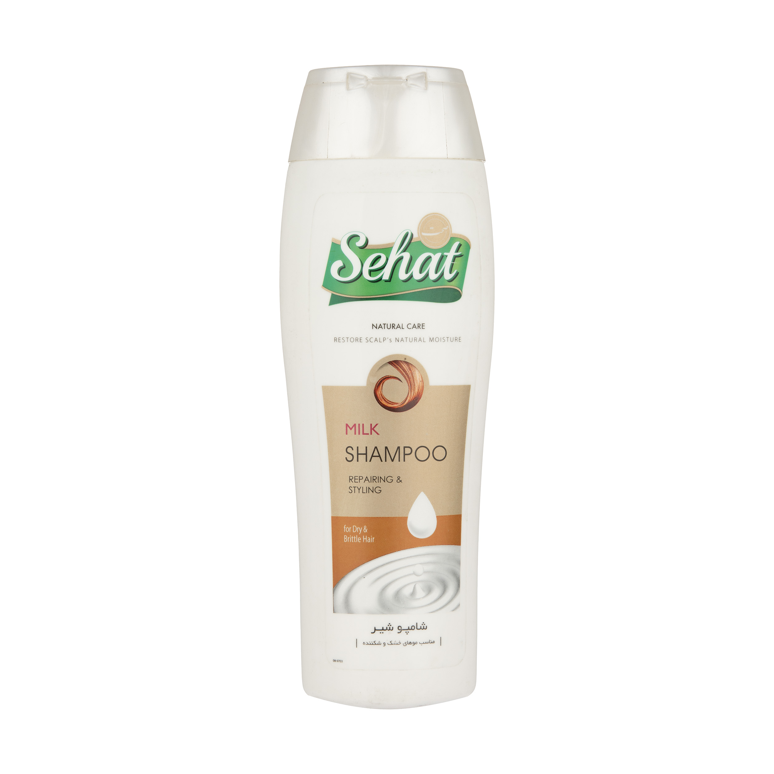 شامپو پروتئینه صحت مدل milk shampoo حجم 300 میلی لیتر