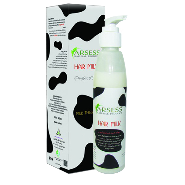شیر مو آرسس مدل milk therapy حجم 200 میلی لیتر