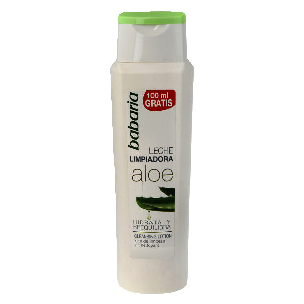 شیر پاک کن باباریا مدل aloe حجم 280 میلی لیتر