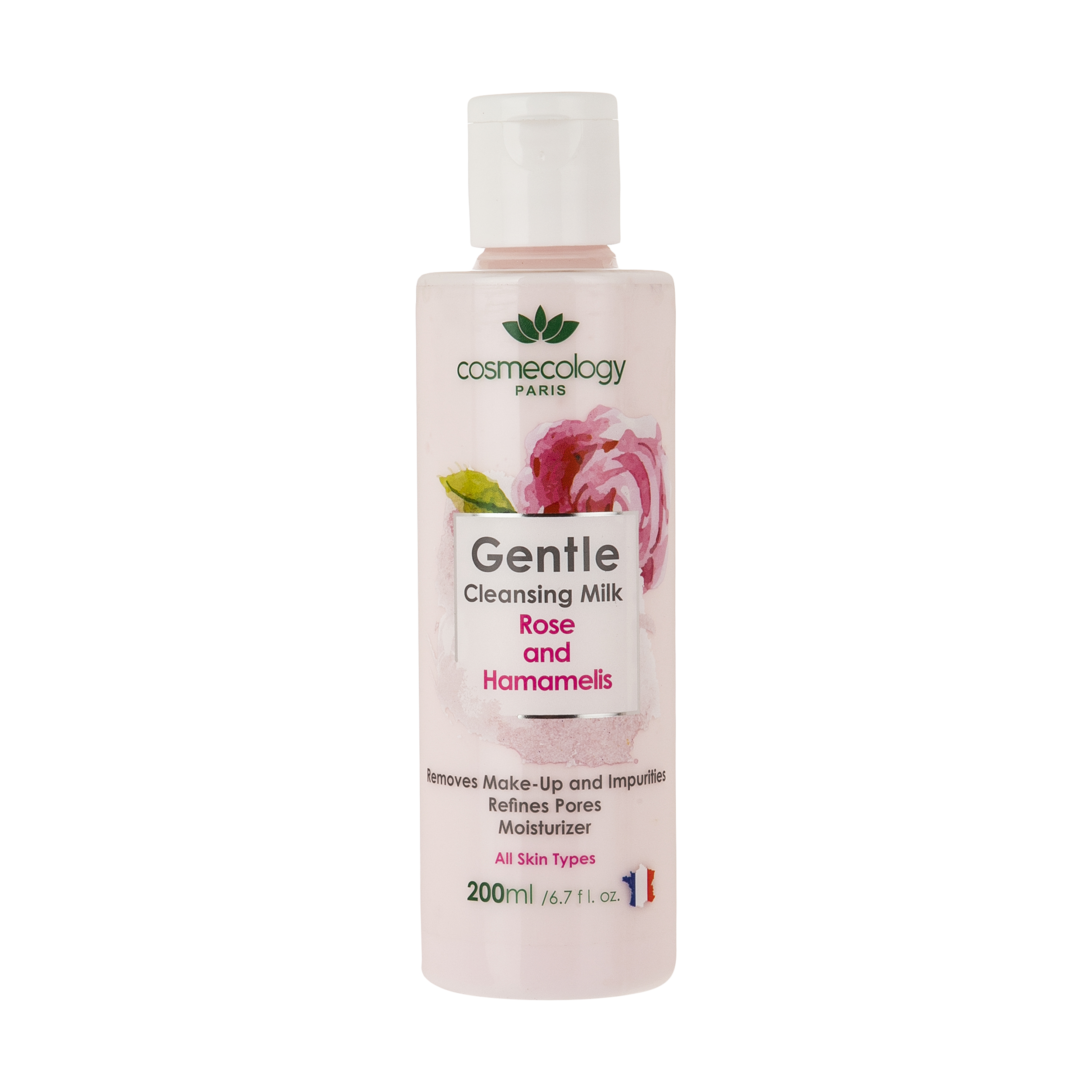 شیر پاک کن کاسمکولوژی مدل rose حجم 200 میلی لیتر