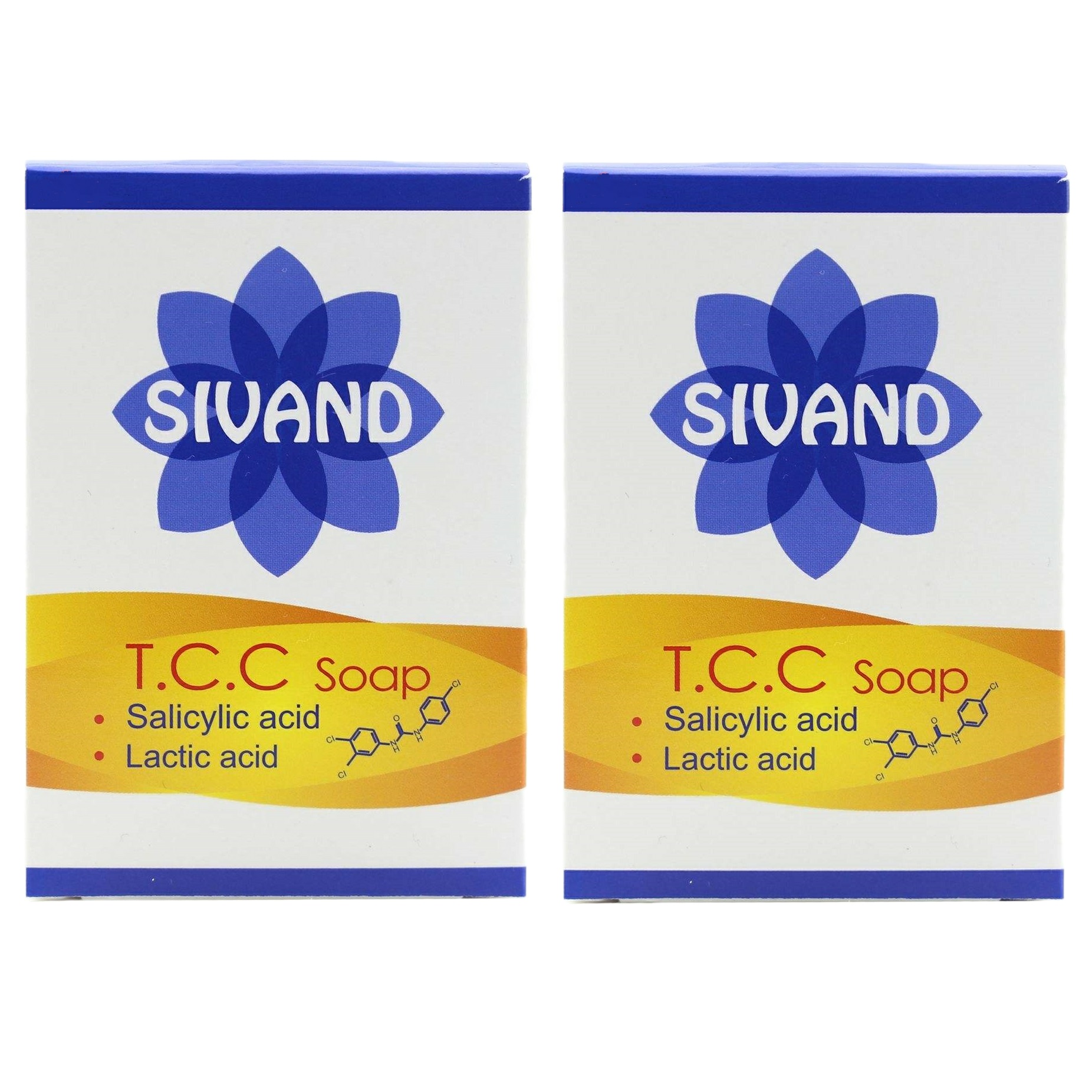 صابون ضد باکتری سیوند مدل tcc 0212 وزن 90 گرم مجموعه 2 عددی