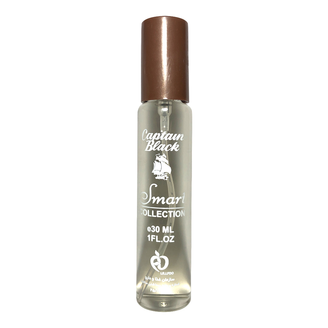 عطر جیبی اسمارت کالکشن مدل captain black حجم 30 میلی لیتر