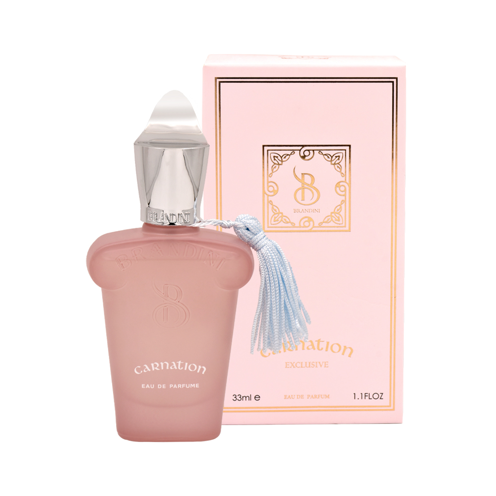 عطر جیبی برندینی مدل carnation حجم 33 میلی لیتر