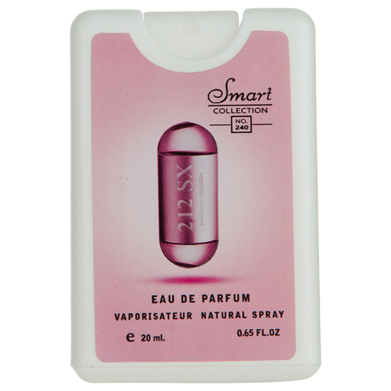عطر جیبی زنانه اسمارت کالکشن مدل 212 sx حجم 20 میلی لیتر