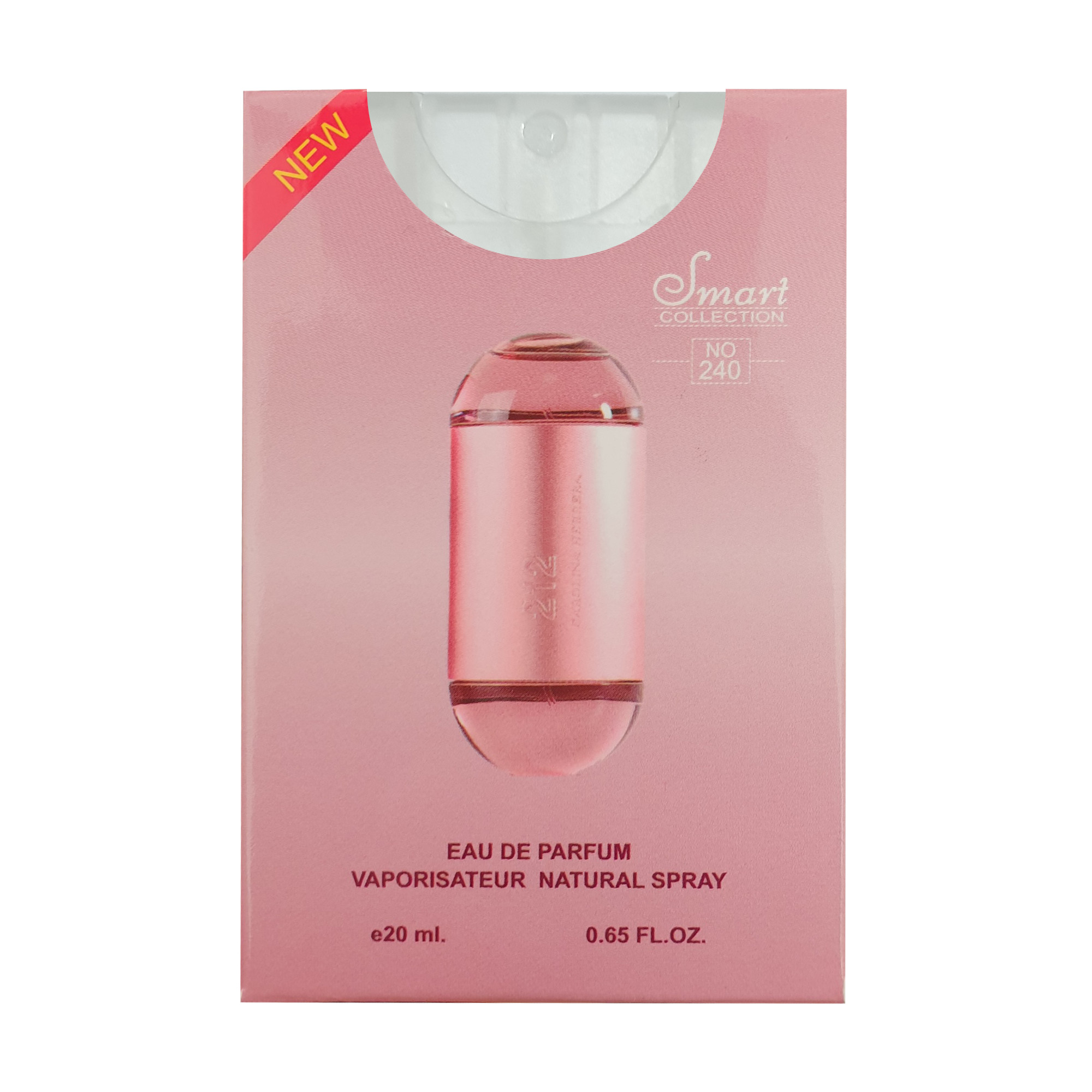 عطر جیبی زنانه اسمارت کالکشن مدل 212 حجم 20 میلی لیتر