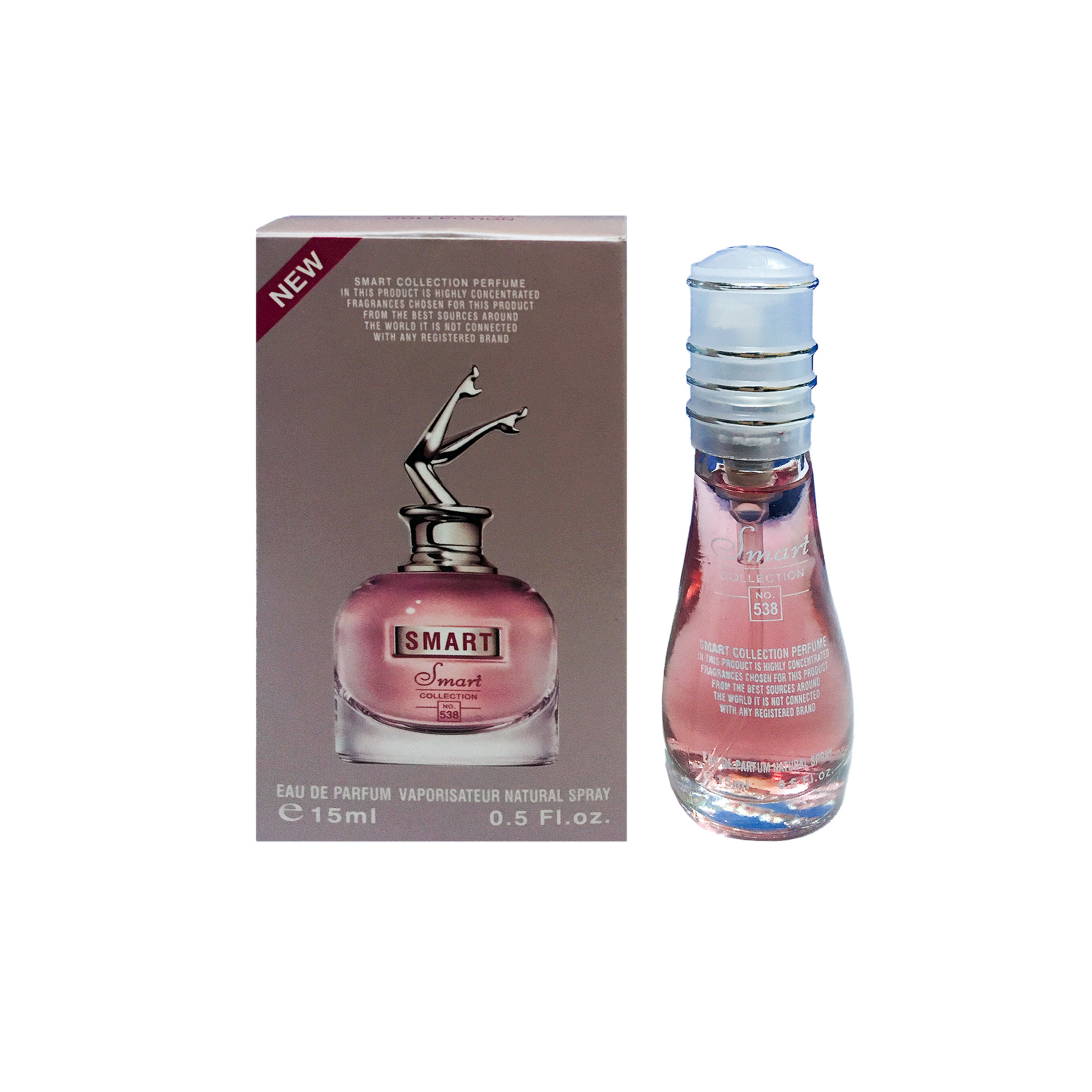 عطر جیبی زنانه اسمارت کالکشن مدل jean paul gaultier scandal کد 538 حجم 15 میلی لیتر