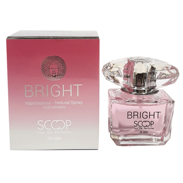 عطر جیبی زنانه اسکوپ مدل bright crystal حجم 25 میلی لیتر