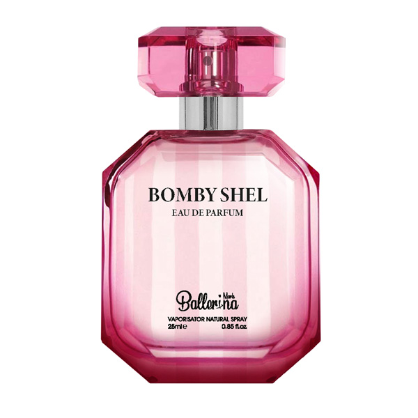 عطر جیبی زنانه بالرینا مدل bombyshel حجم 25 میلی لیتر
