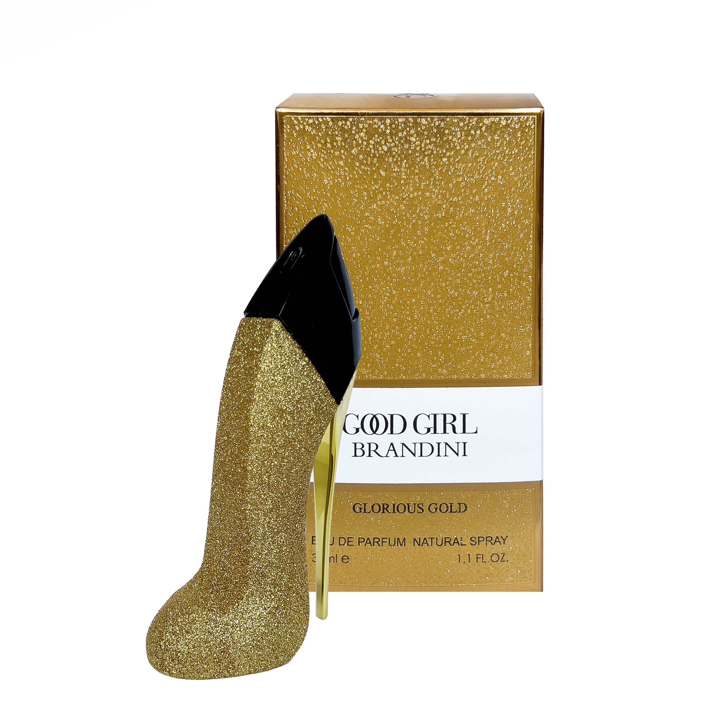 عطر جیبی زنانه برندینی مدل good girl glorious gold حجم 33 میلی لیتر