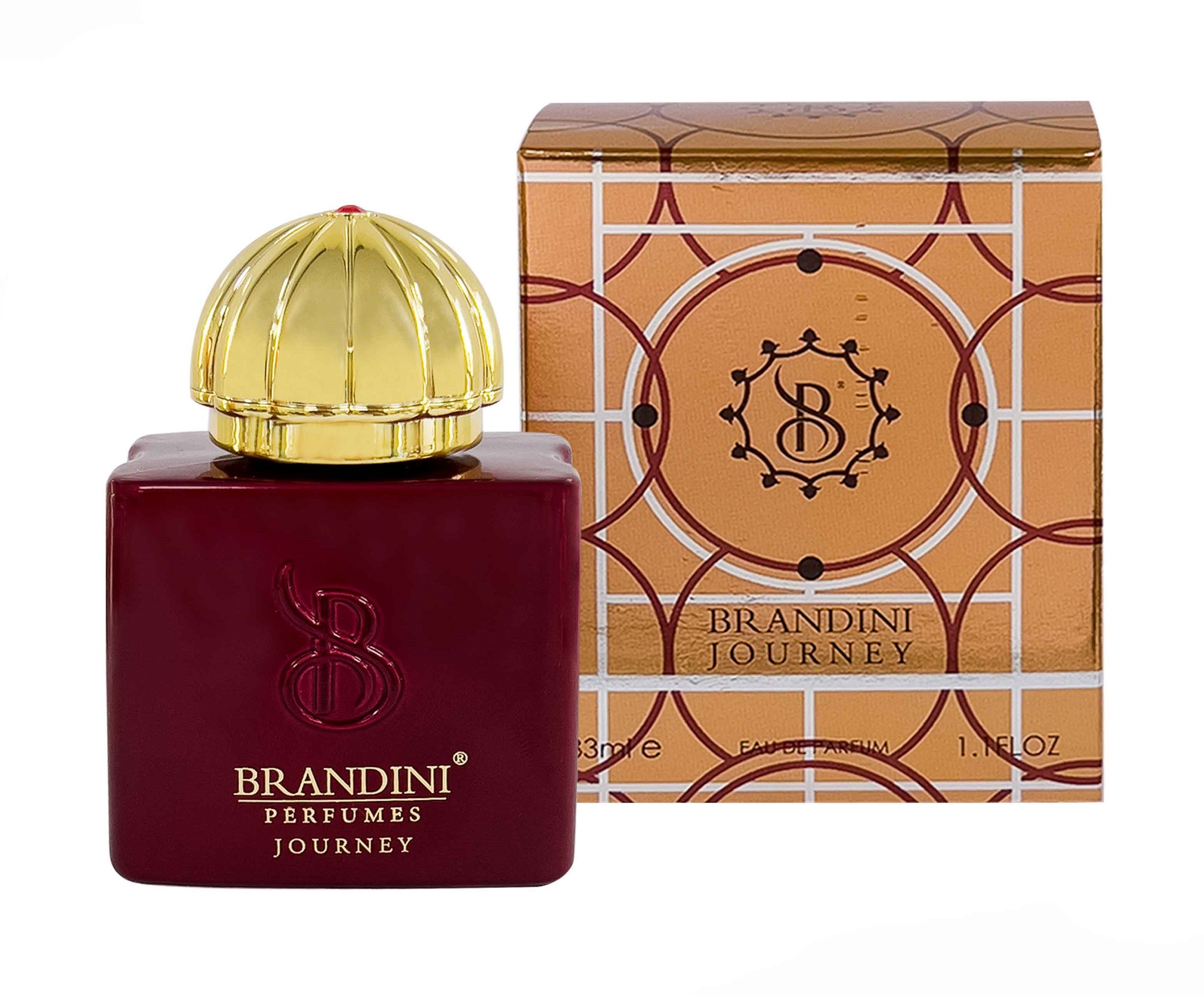 عطر جیبی زنانه برندینی مدل journey حجم 33 میلی لیتر
