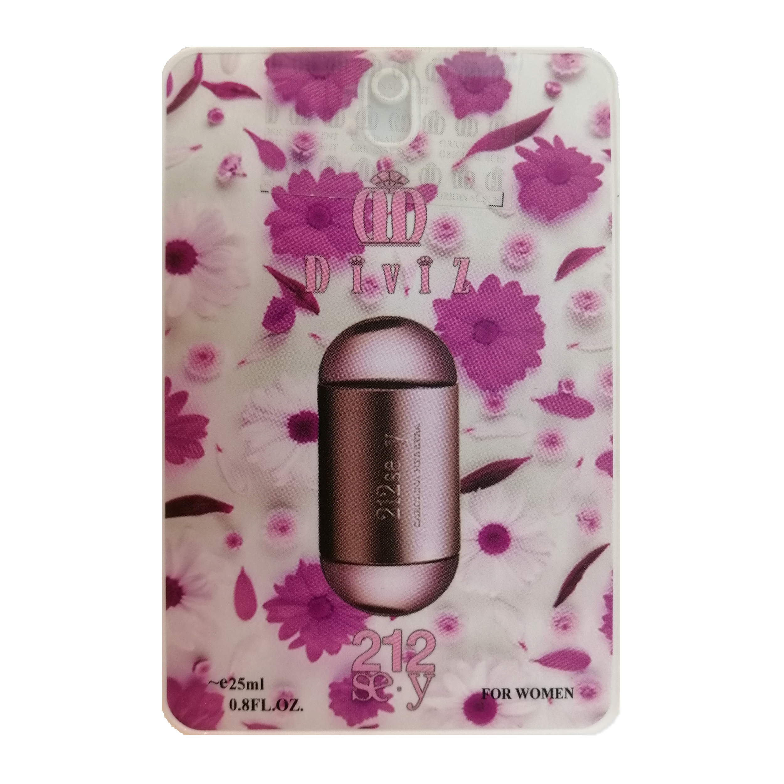 عطر جیبی زنانه دیوایز مدل 212 se.y حجم 25 میلی لیتر