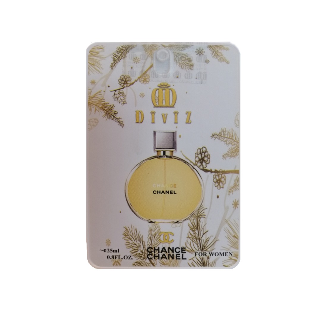عطر جیبی زنانه دیوایز مدل chance chanel حجم 25 میلی لیتر