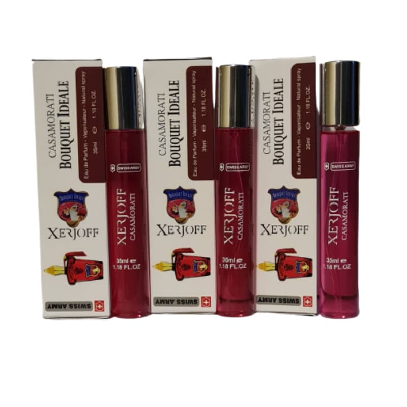 عطر جیبی زنانه سوئیس آرمی مدل bouquet ideale حجم 35 میلی لیتر مجموعه 3 عددی