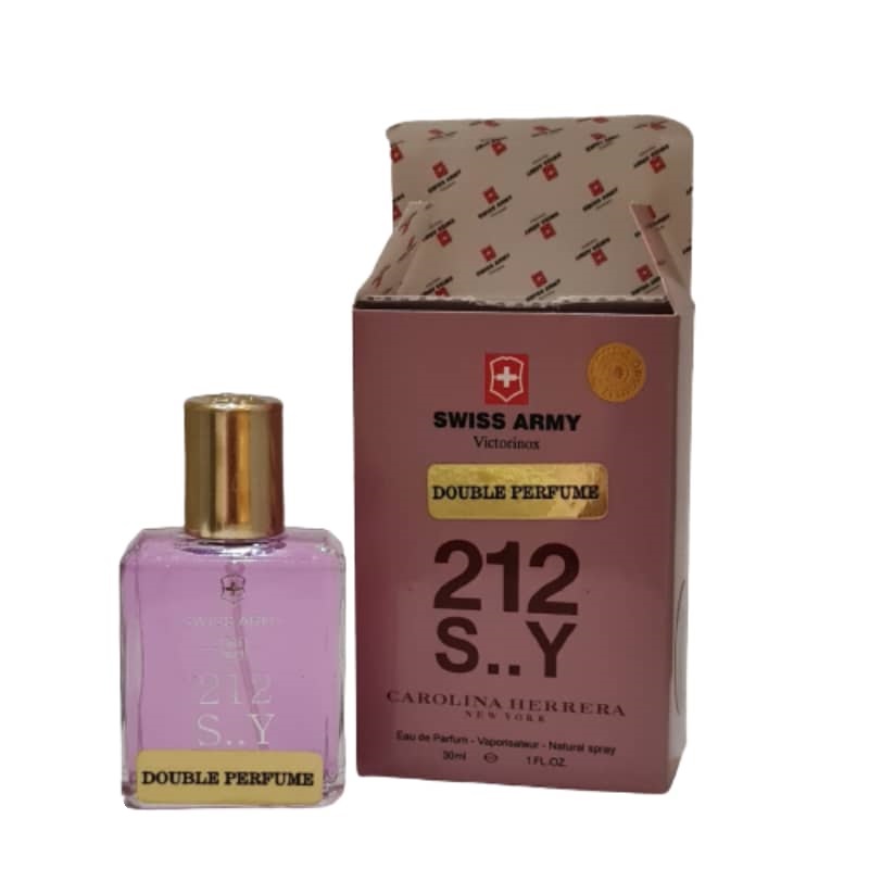 عطر جیبی زنانه سوئیس آرمی مدل carolina herrera 212 حجم 30 میلی لیتر
