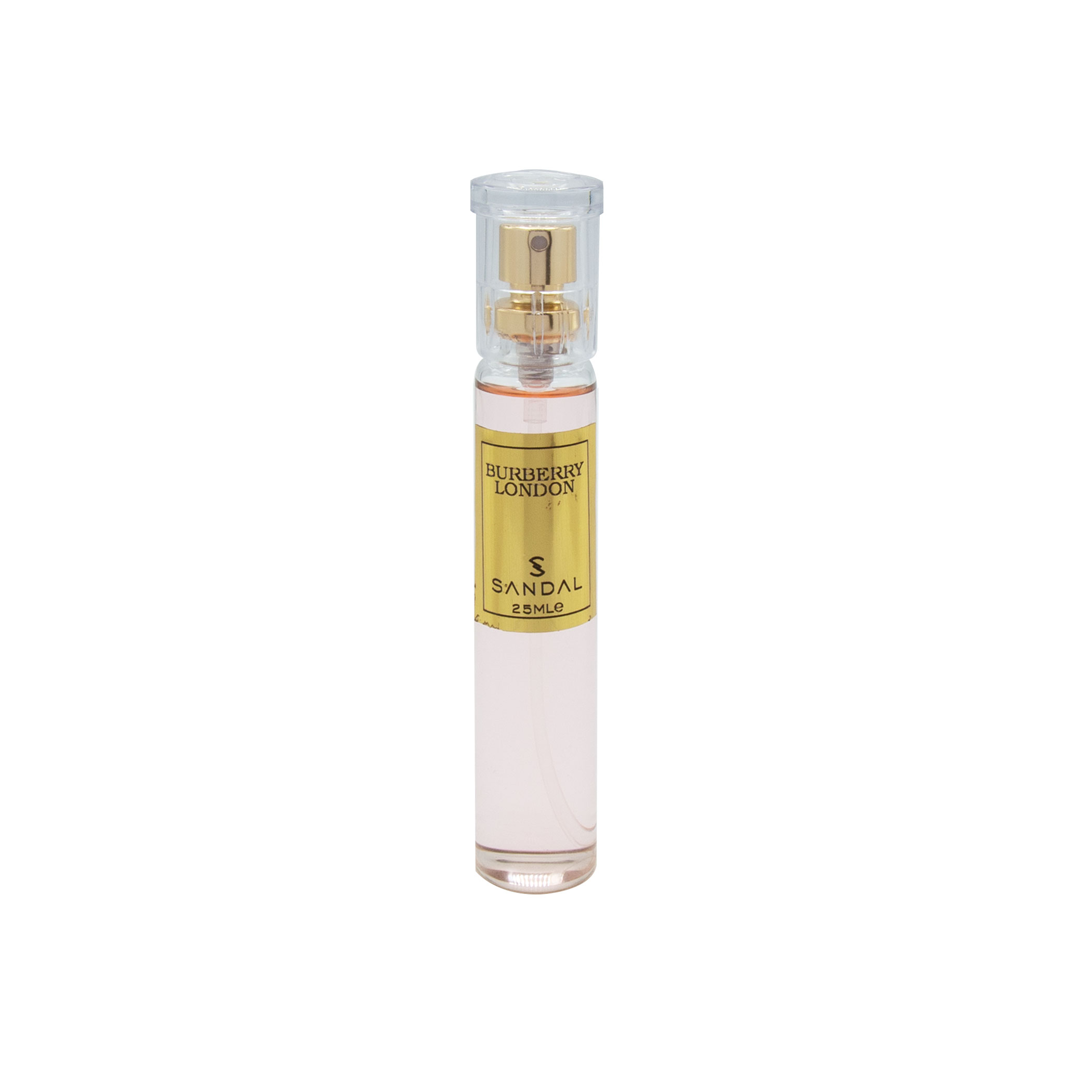 عطر جیبی زنانه صندل مدل burberry london حجم 25 میلی لیتر