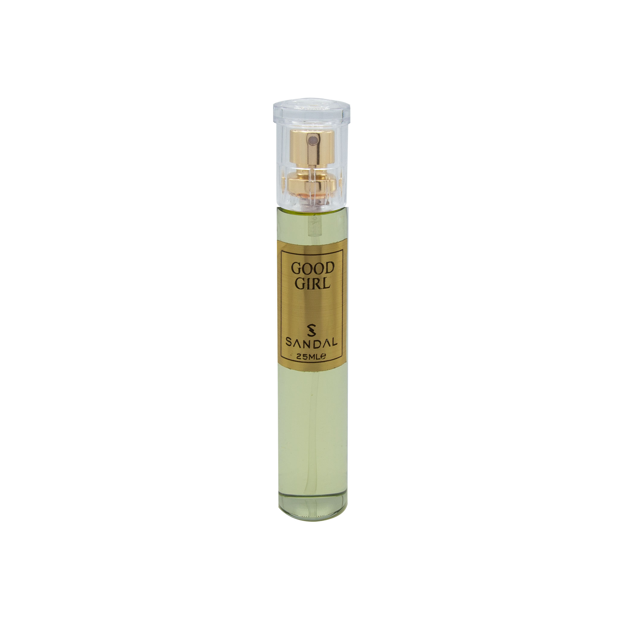 عطر جیبی زنانه صندل مدل good girl حجم 25 میلی لیتر
