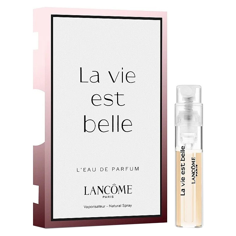 عطر جیبی زنانه لانکوم مدل la vie est belle حجم 1.2 میلی لیتر
