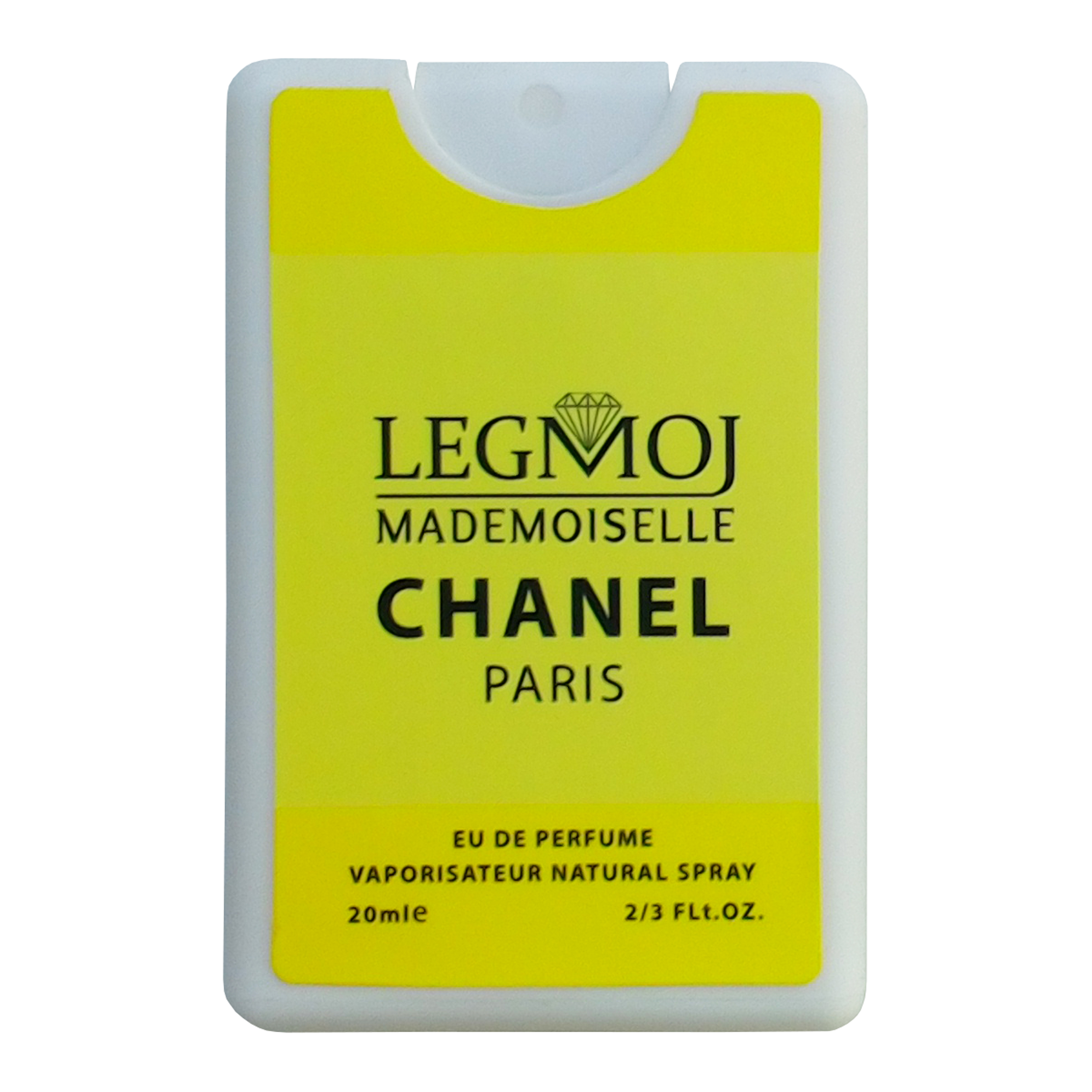 عطر جیبی زنانه لغموژ مدل chanel coco mademoiselle حجم 20 میلی لیتر