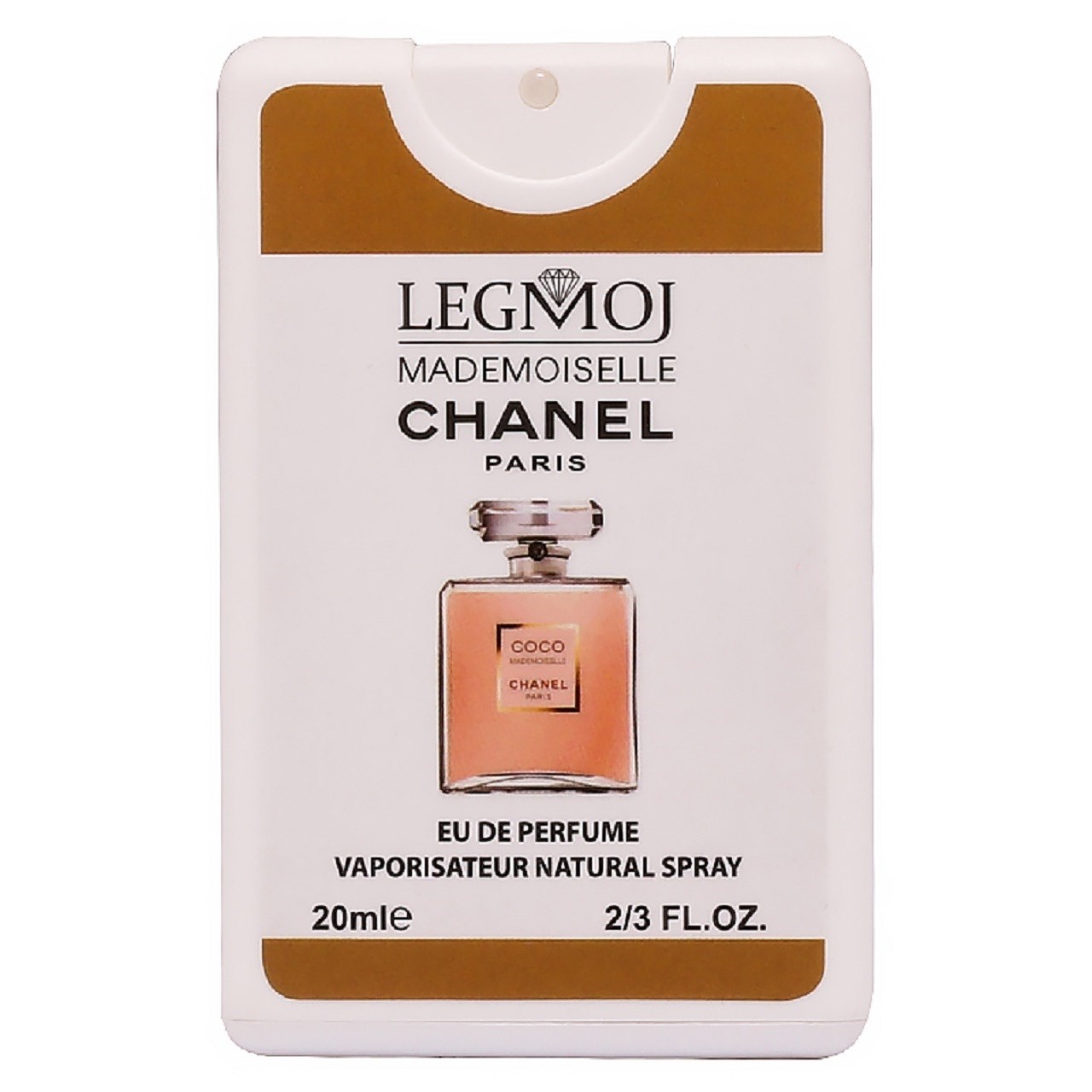 عطر جیبی زنانه لگموج مدل chanel coco mademoiselle حجم 20 میلی لیتر