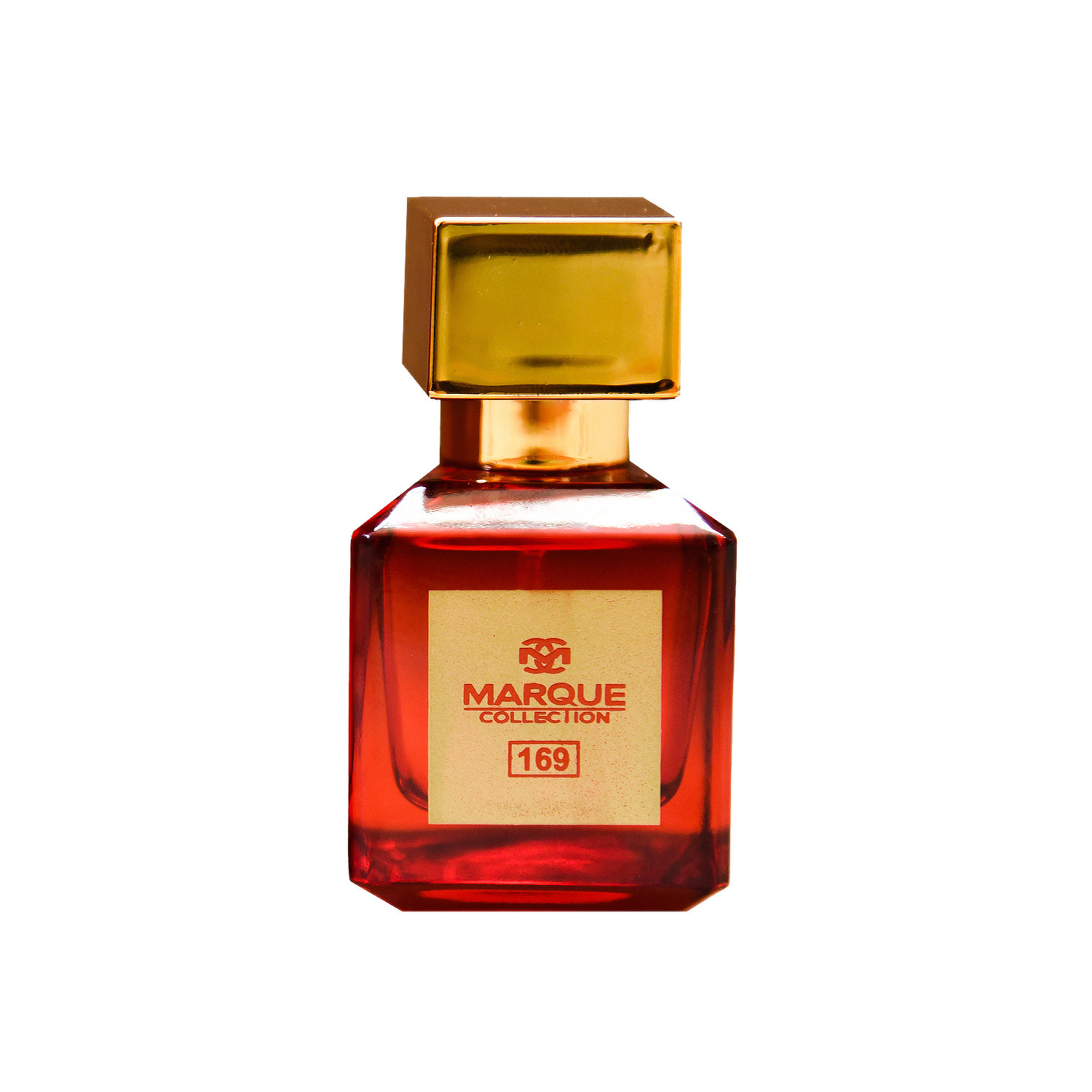 عطر جیبی زنانه مارکویی کالکشن مدل mfk baccarat rouge 540 کد 169 حجم 25 میلی لیتر