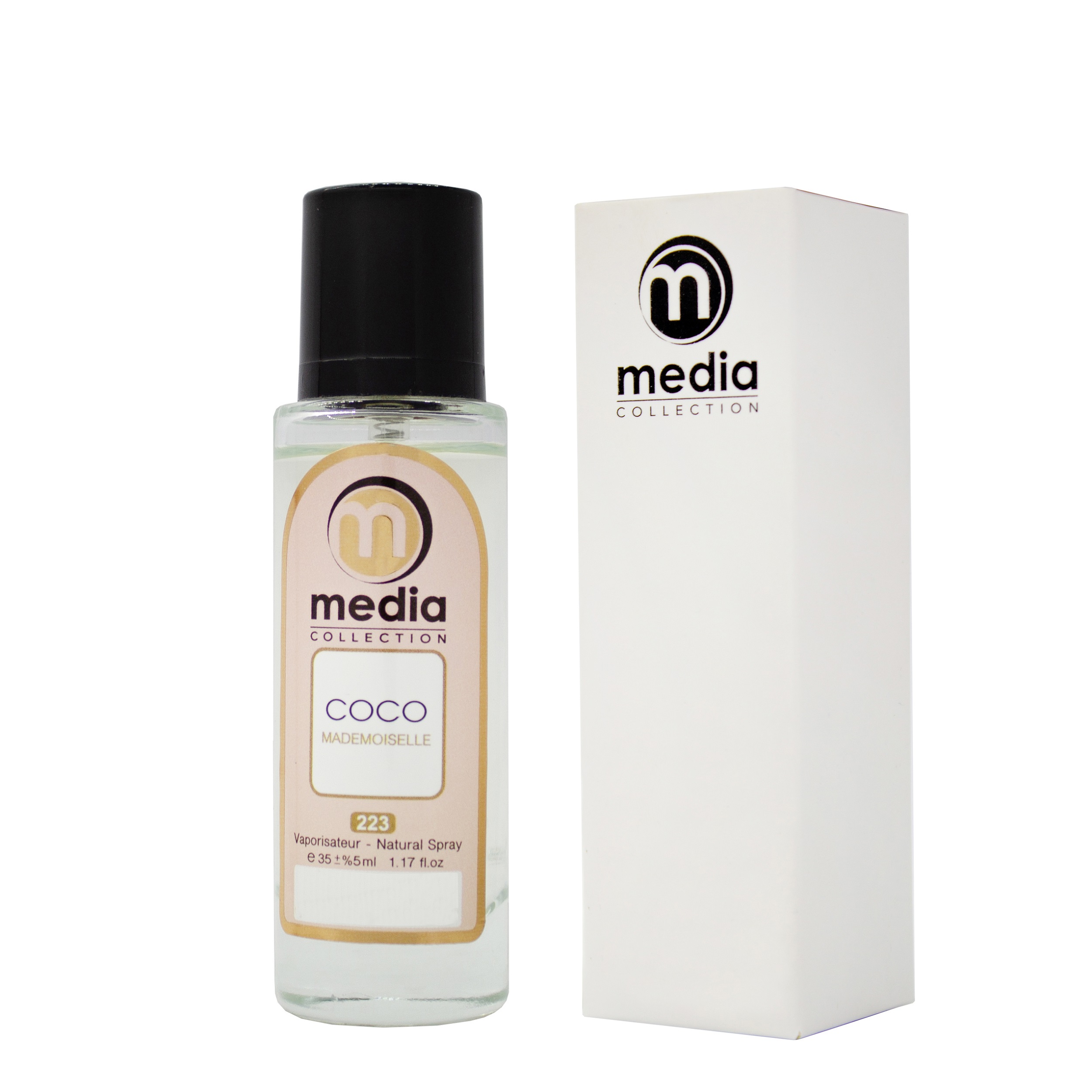 عطر جیبی زنانه مدیا مدل coco mademoselle حجم 35 میلی لیتر