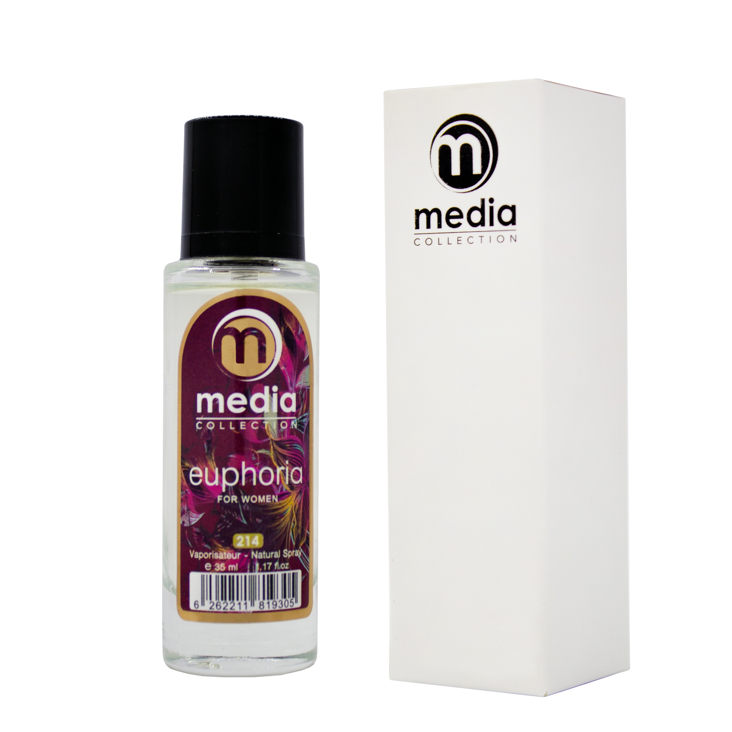 عطر جیبی زنانه مدیا مدل euphoria حجم 35 میلی لیتر