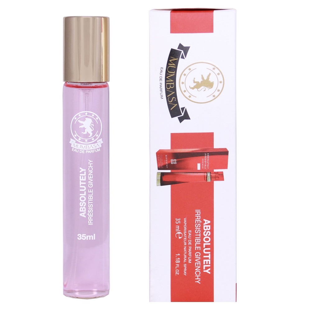 عطر جیبی زنانه مومباسا مدل absolutely حجم 35 میلی لیتر