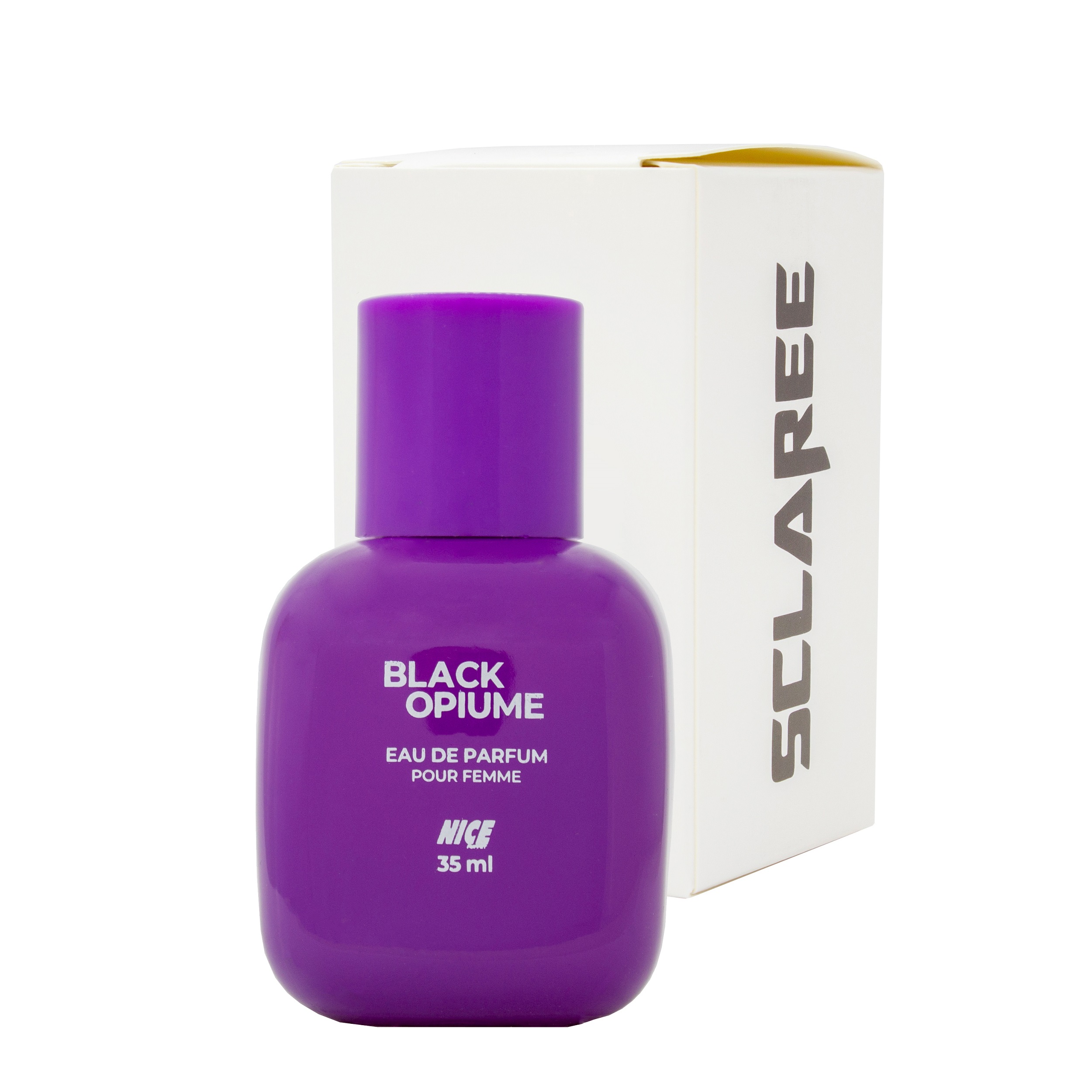 عطر جیبی زنانه نایس پاپت مدل black opiume حجم 35 میلی لیتر