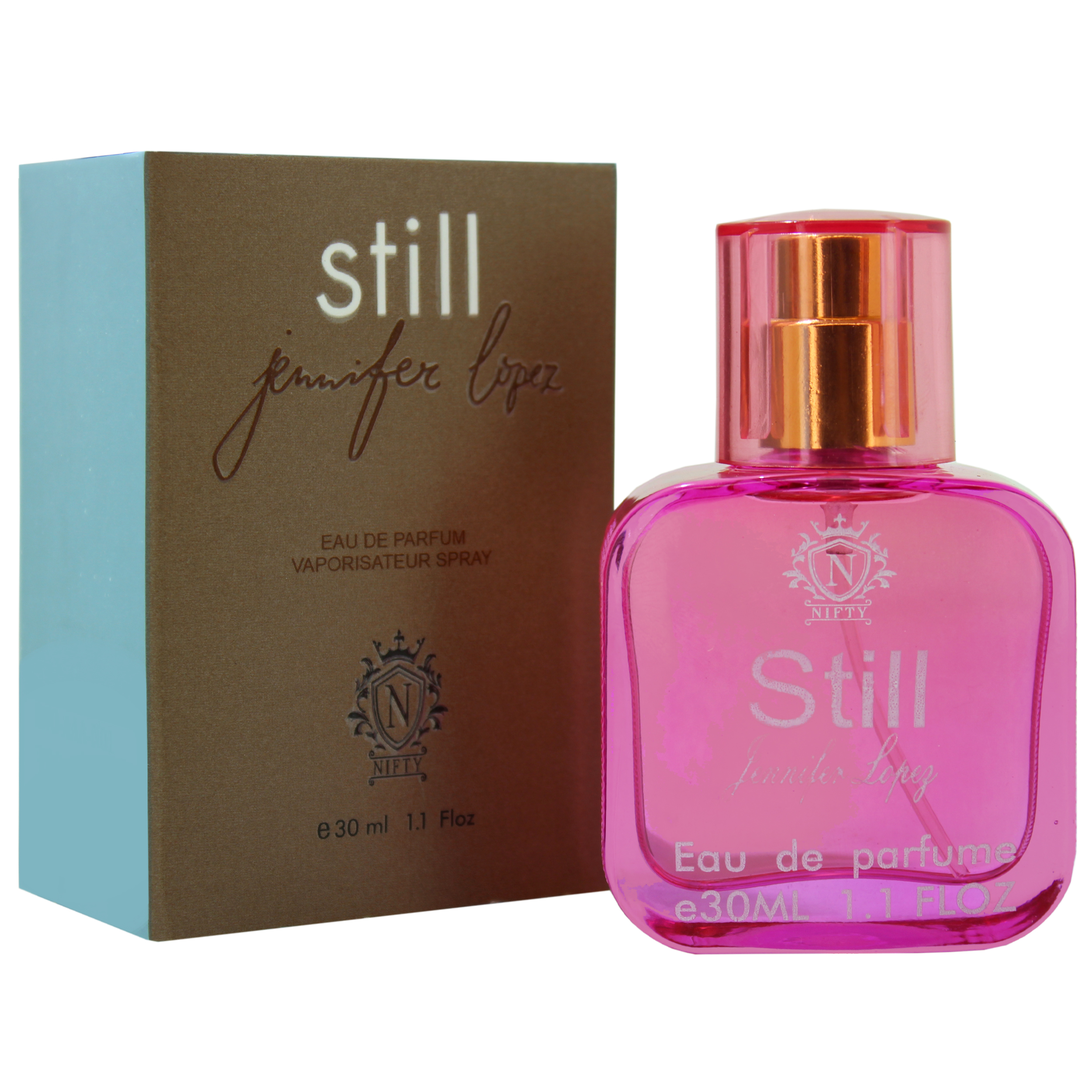 عطر جیبی زنانه نیفتی مدل استیل جنیفر لوپز حجم 30 میلی لیتر