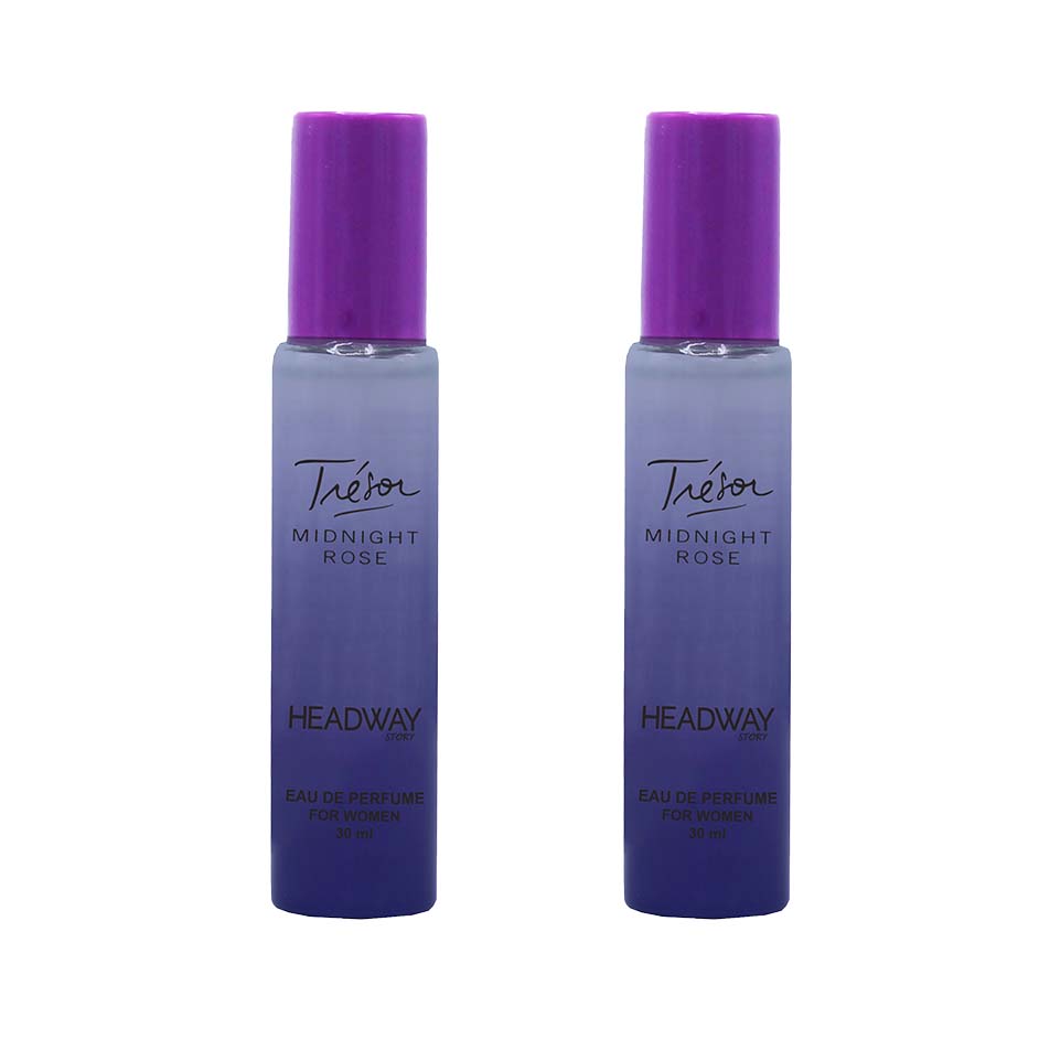 عطر جیبی زنانه هدوی استوری مدل لانکوم میدنایت رز حجم 30 میلی لیتر مجموعه 2 عددی