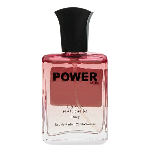 عطر جیبی زنانه پاور پالس مدل la vie est belle family حجم 25 میلی لیتر