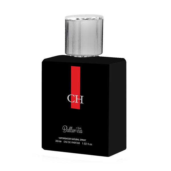 عطر جیبی مردانه بالرینا مدل ch حجم 30 میلی لیتر