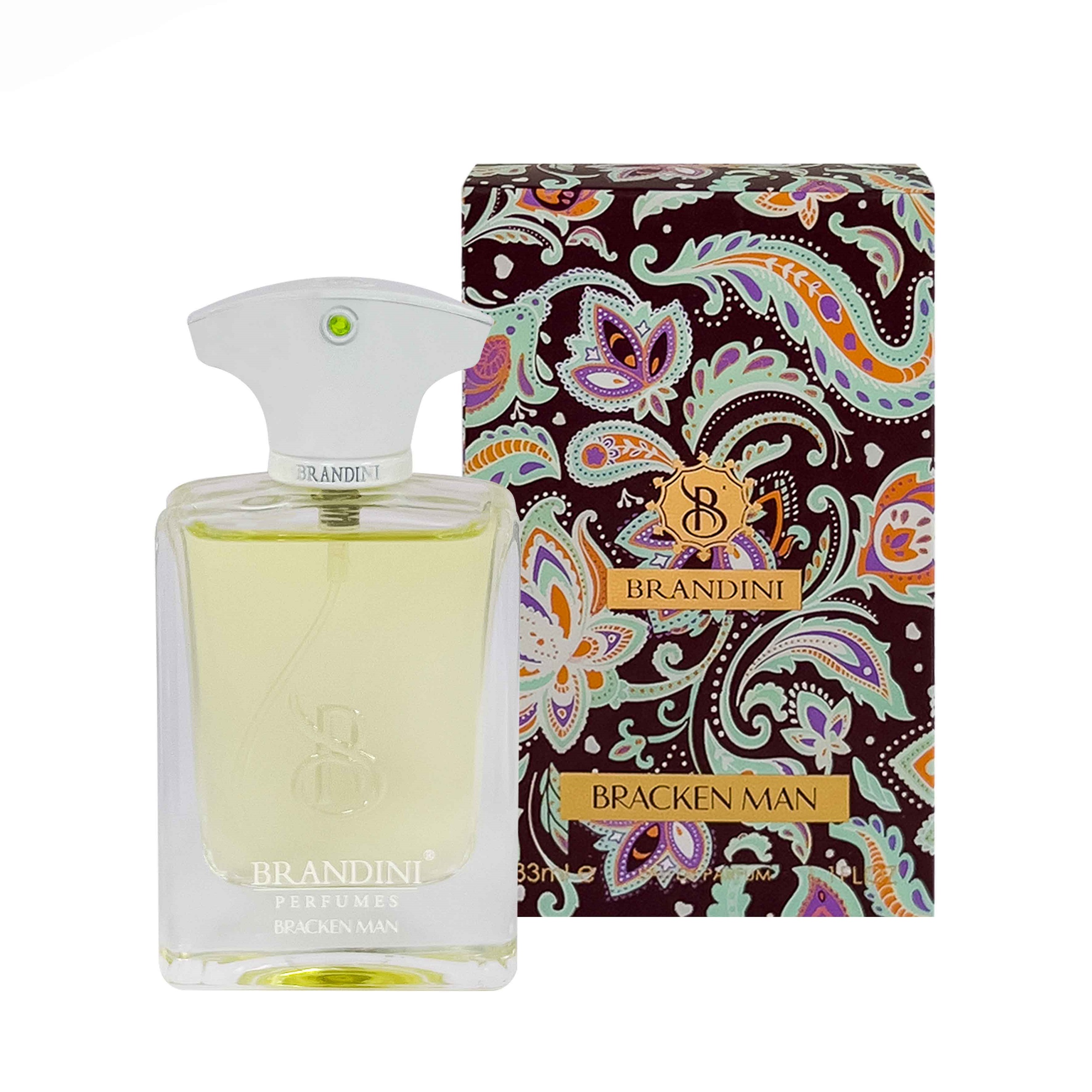 عطر جیبی مردانه برندینی مدل bracken حجم 33 میلی لیتر