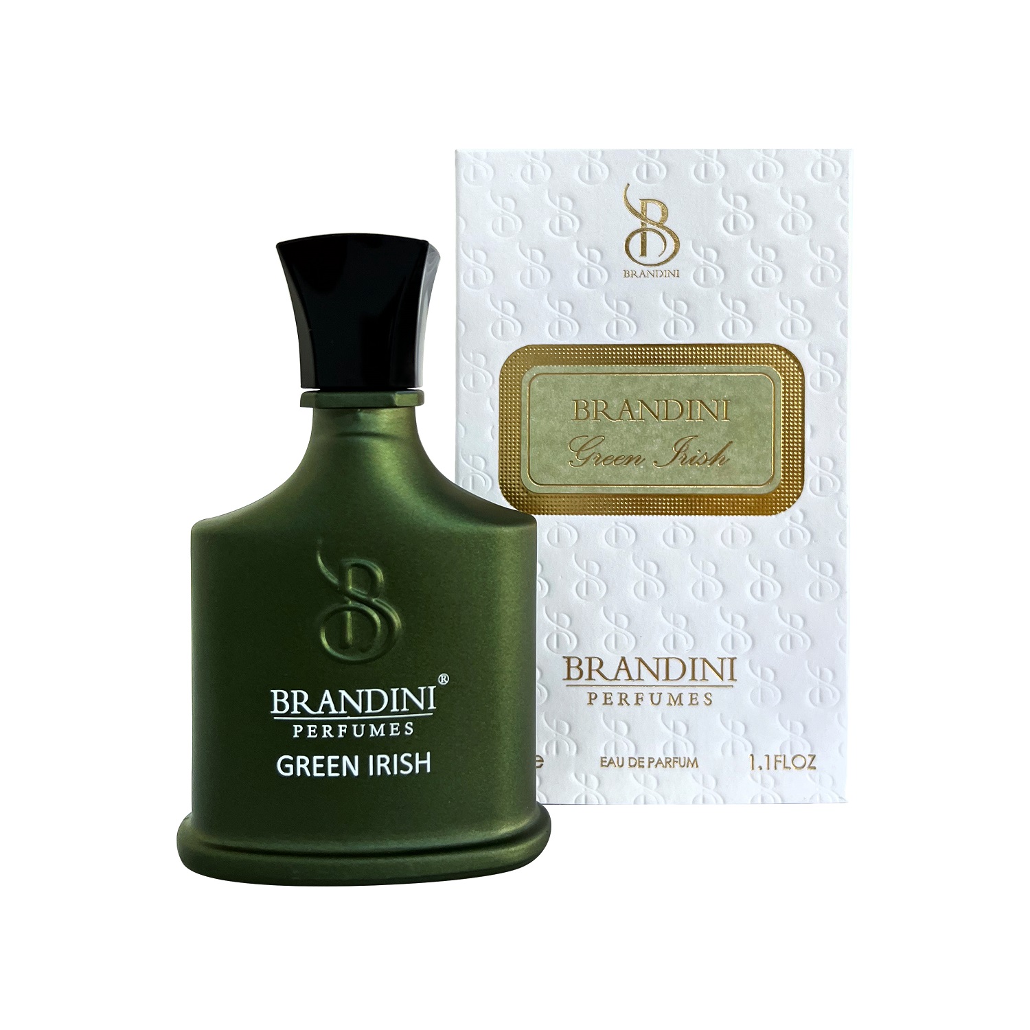 عطر جیبی مردانه برندینی مدل green irish حجم 33 میلی لیتر