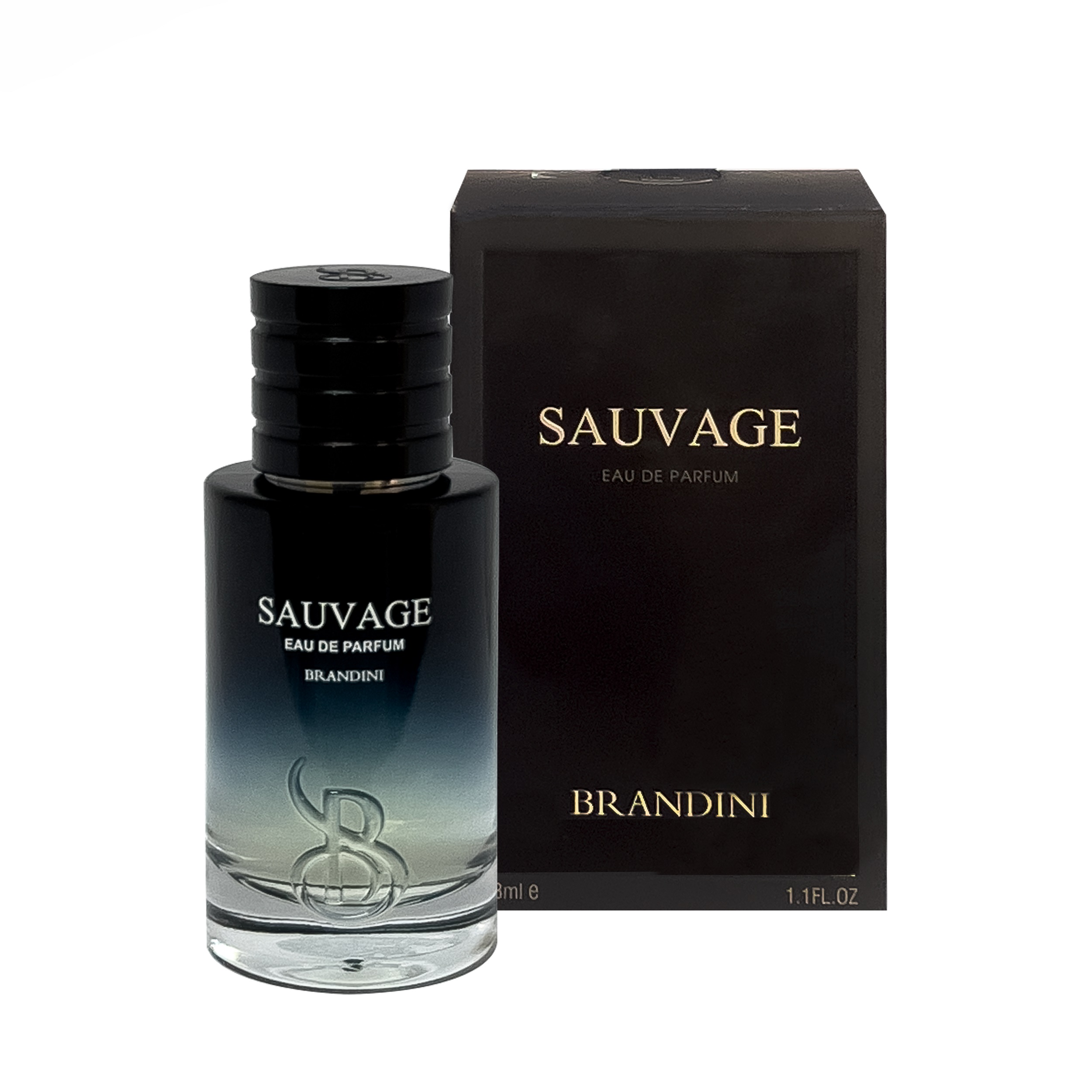 عطر جیبی مردانه برندینی مدل sauvage حجم 33 میلی لیتر
