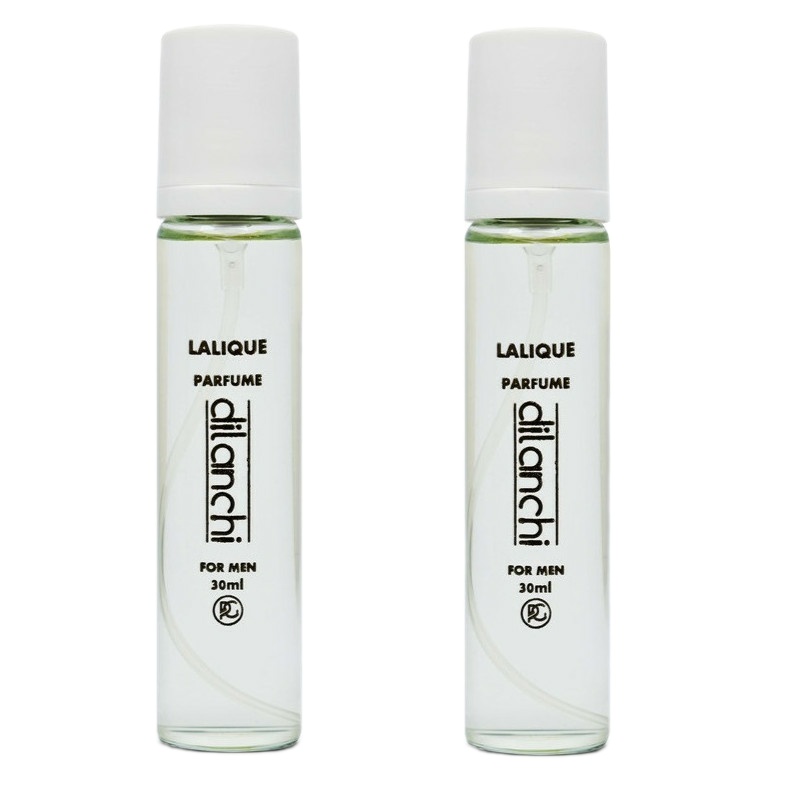 عطر جیبی مردانه دیلانچی مدل lalique حجم 30 میلی لیتر بسته دو عددی
