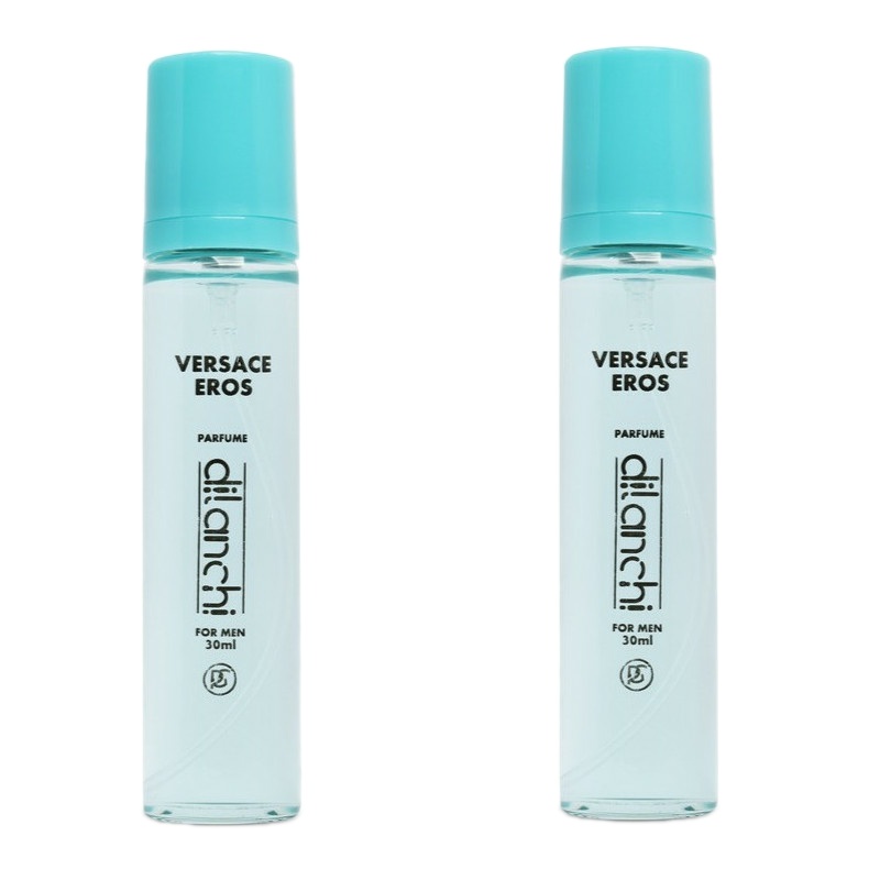 عطر جیبی مردانه دیلانچی مدل versace eros حجم 30 میلی لیتر بسته دو عددی