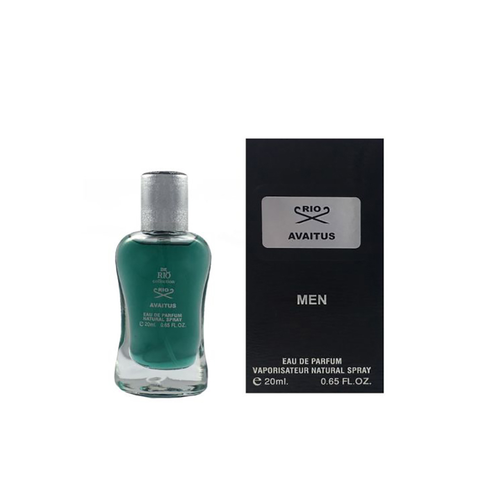 عطر جیبی مردانه ریو کالکشن مدل avaitus حجم 20 میلی لیتر