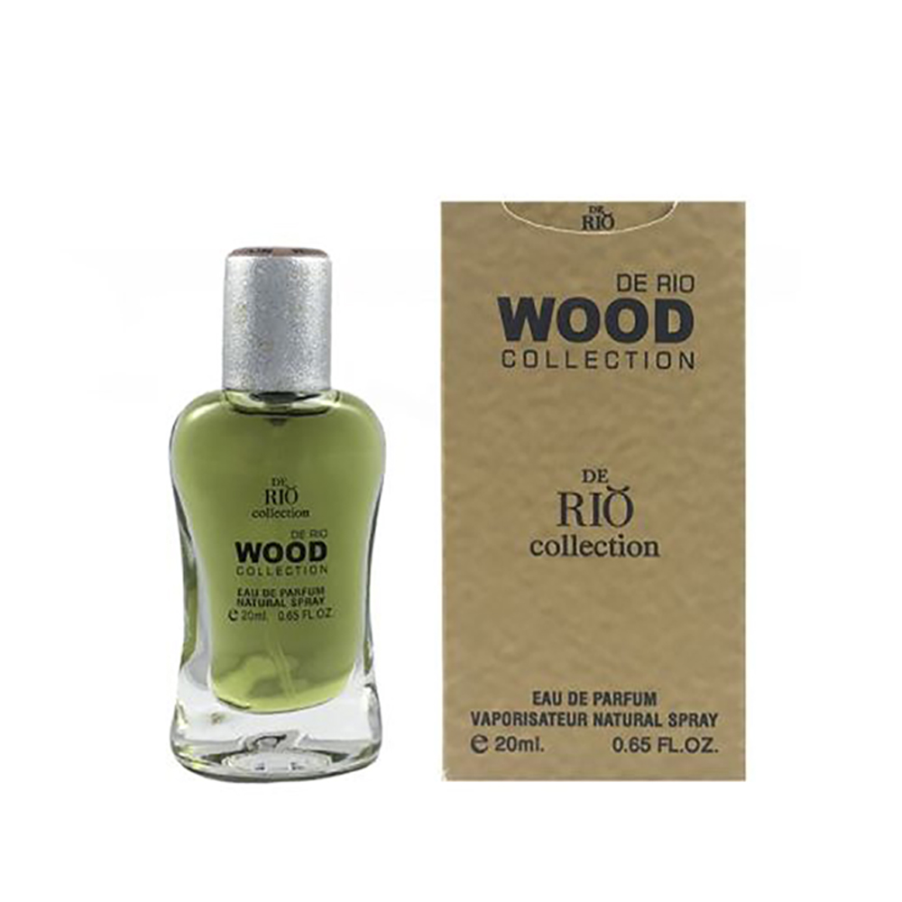 عطر جیبی مردانه ریو کالکشن مدل wood حجم 20 میلی لیتر