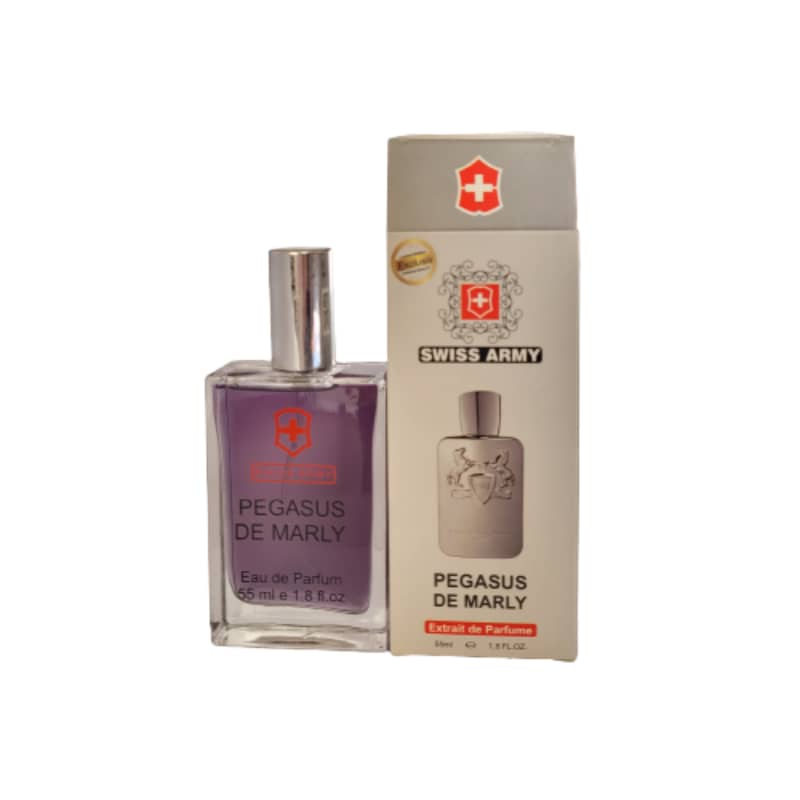 عطر جیبی مردانه سوئیس آرمی مدل de marly pegasus حجم 55 میلی لیتر