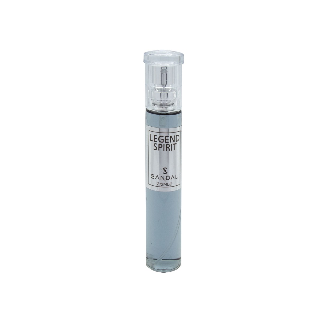 عطر جیبی مردانه صندل مدل legend spirit حجم 25 میلی لیتر