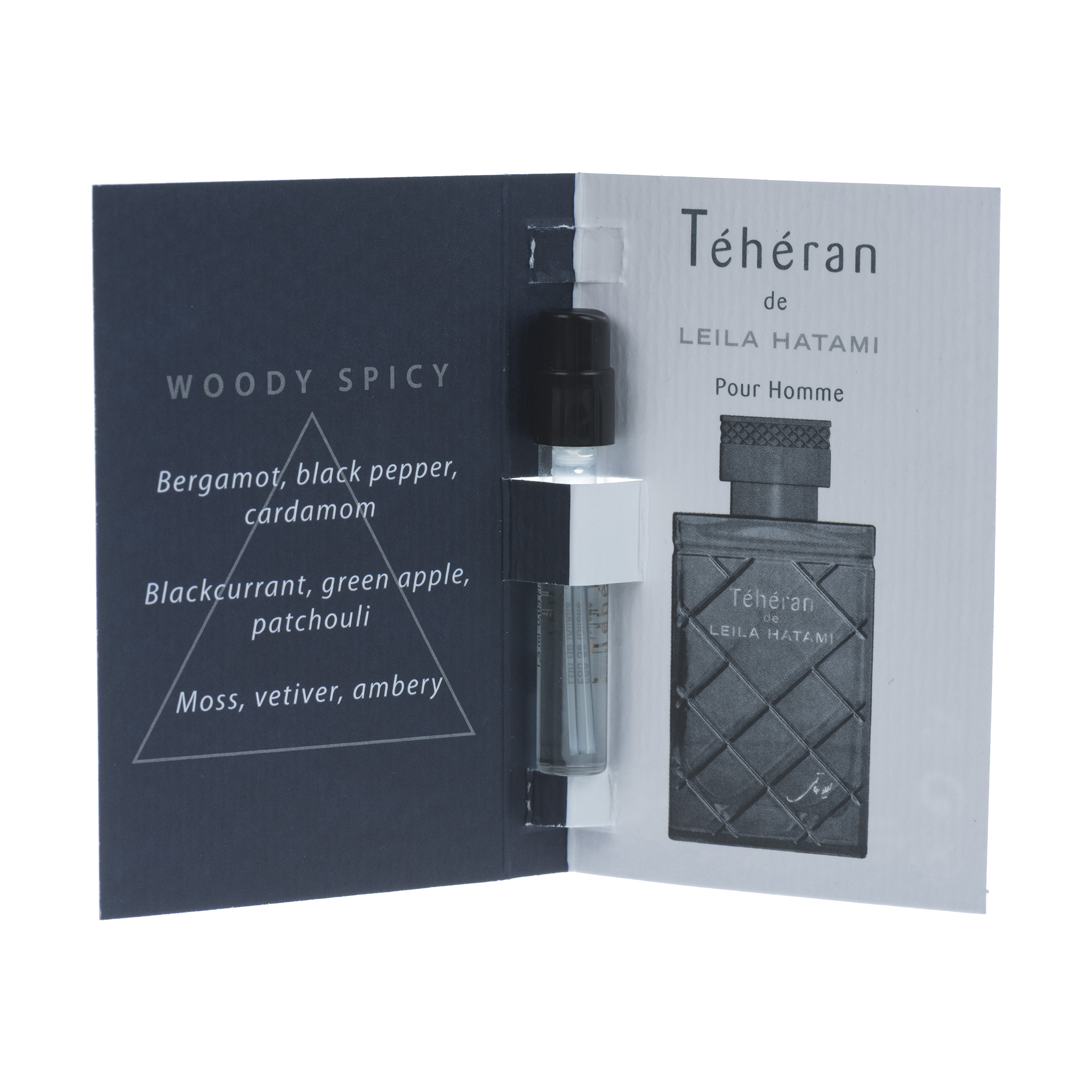 عطر جیبی مردانه لیلا حاتمی مدل teheran حجم 1.5 میلی لیتر