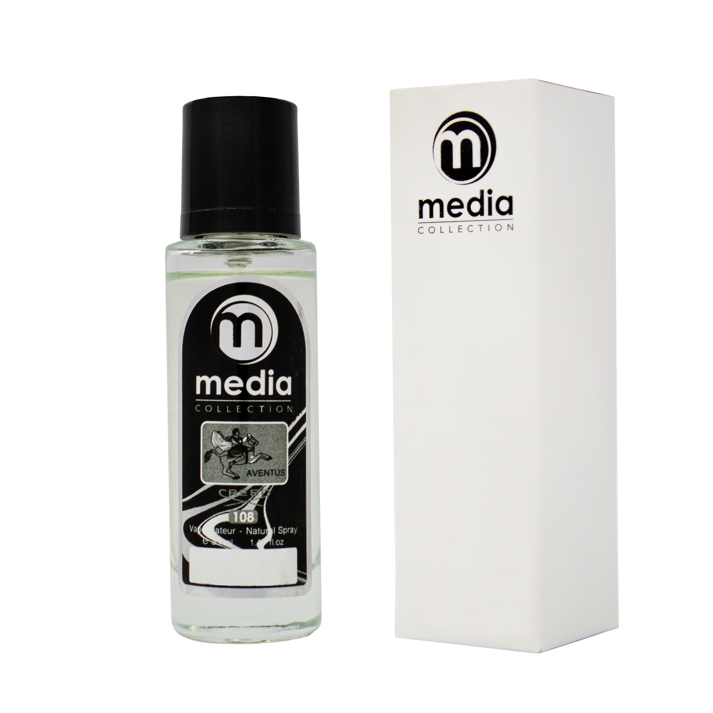 عطر جیبی مردانه مدیا مدل creed aventus حجم 35 میلی لیتر