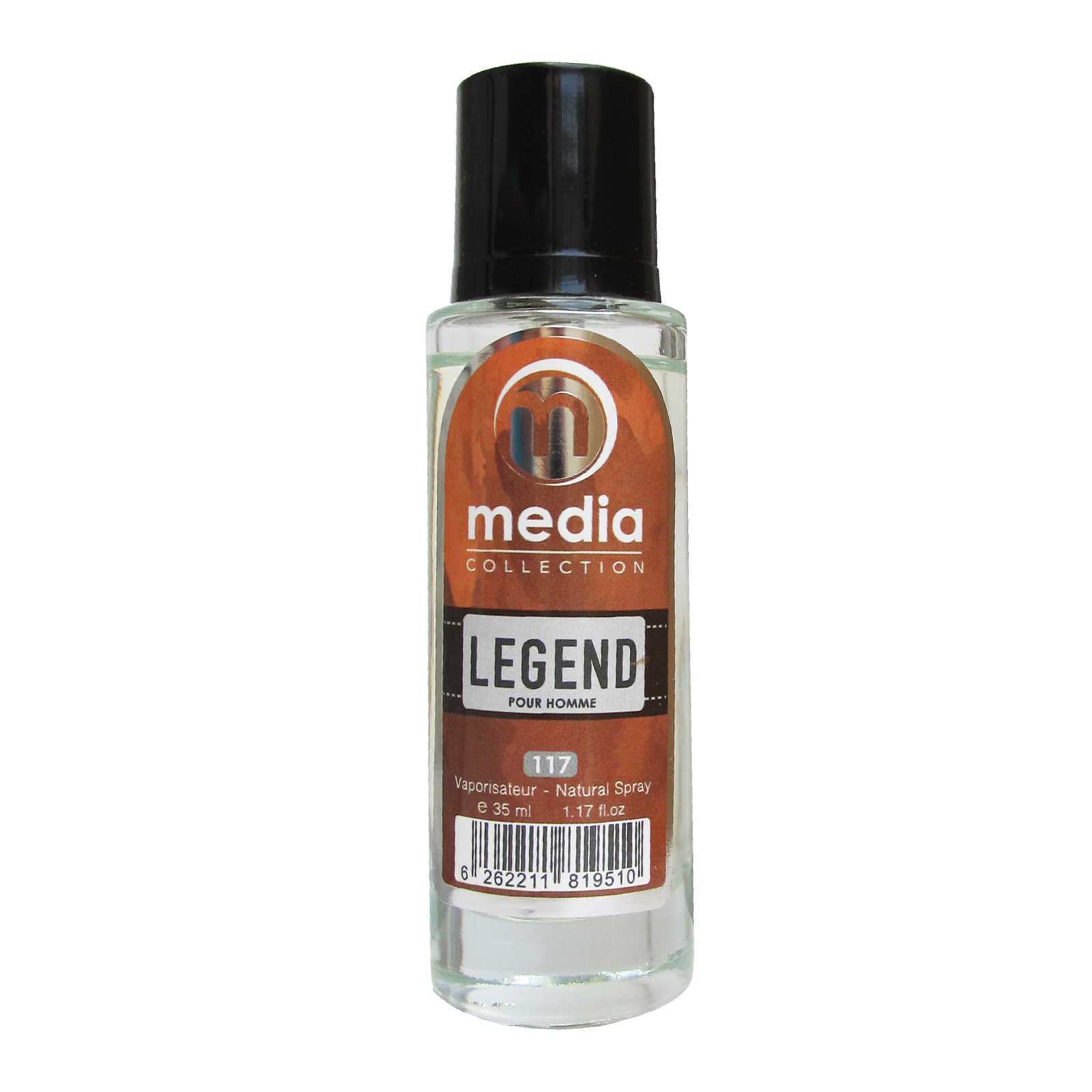 عطر جیبی مردانه مدیا مدل legend حجم 35 میلی لیتر