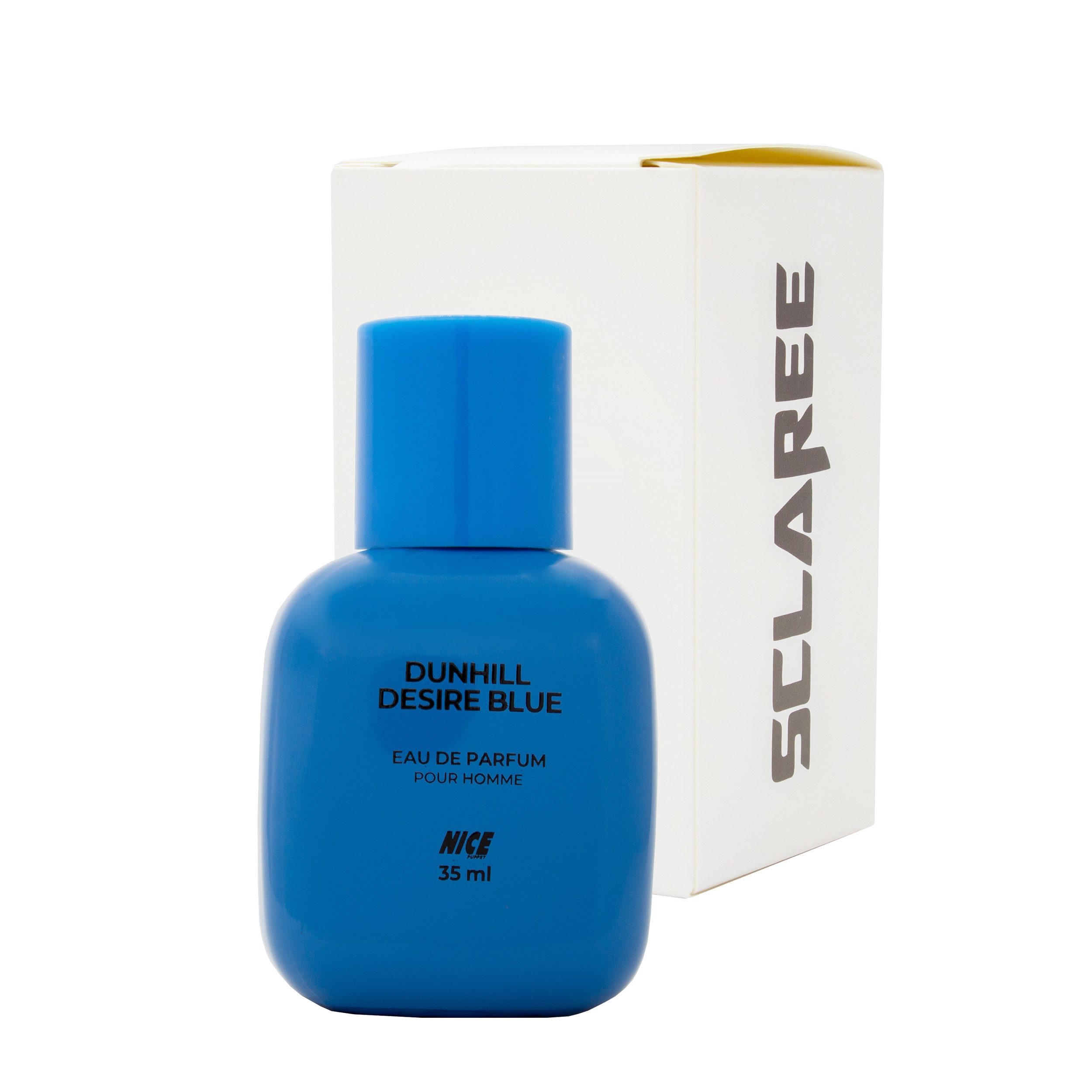 عطر جیبی مردانه نایس پاپت مدل dunhill desire blue حجم 35 میلی لیتر