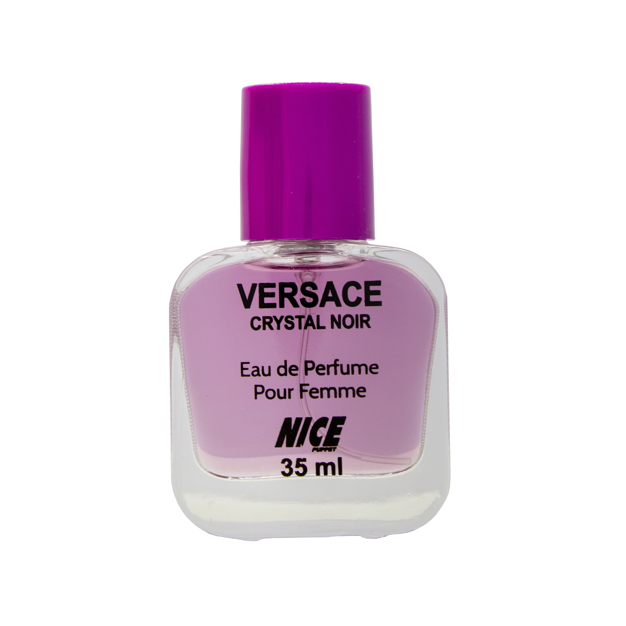 عطر جیبی مردانه نایس پاپت مدل versace crystal noir حجم 35 میلی لیتر