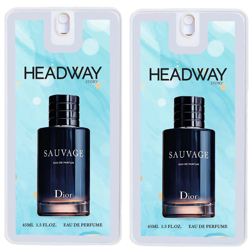 عطر جیبی مردانه هدوی مدل دیور ساواج حجم 45 میلی لیتر مجموعه 2 عددی