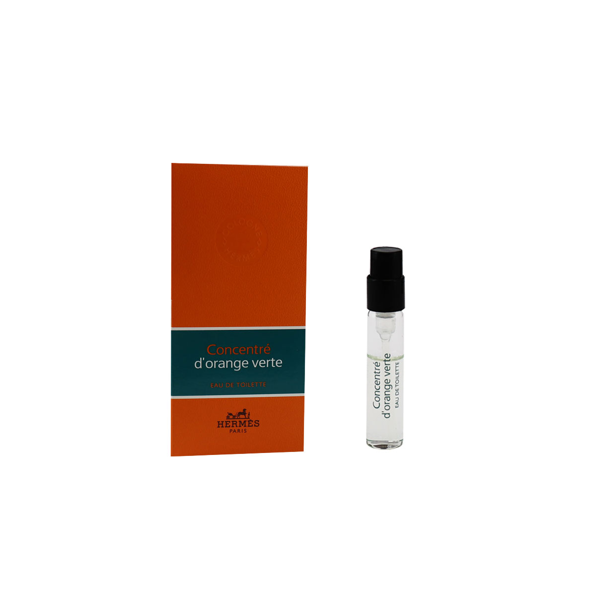 عطر جیبی مردانه هرمس مدل concentre d orange verte حجم 2 میلی لیتر