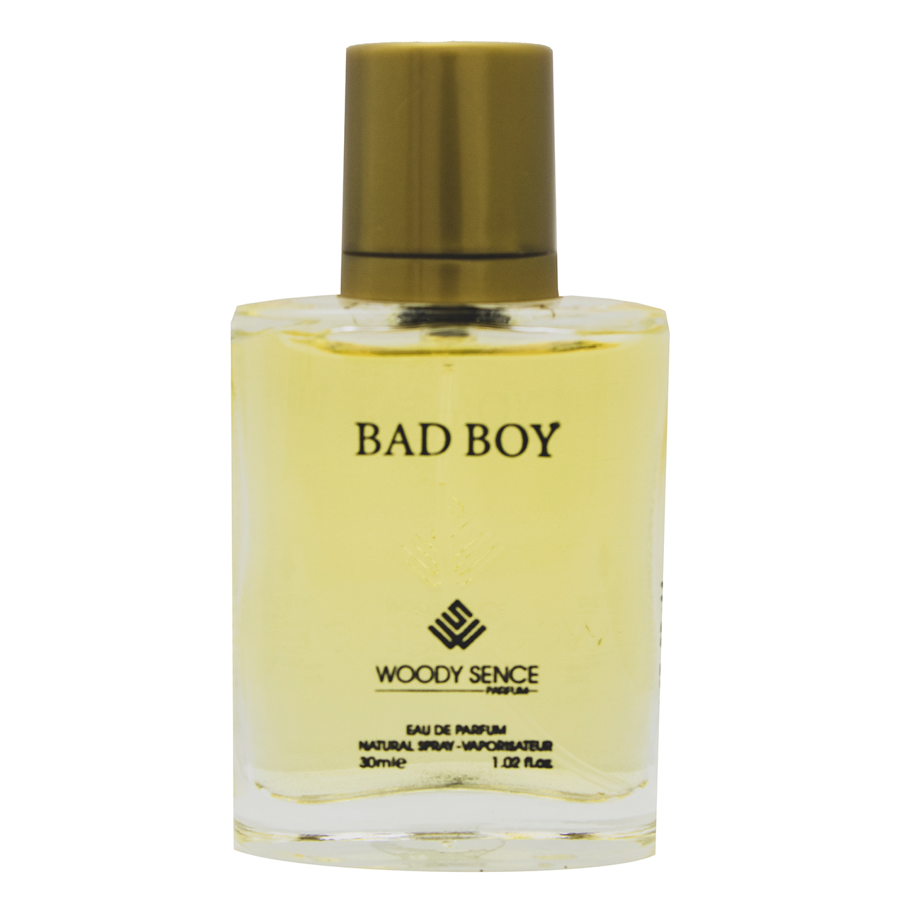 عطر جیبی مردانه وودی سنس مدل bad boy حجم 30 میلی لیتر